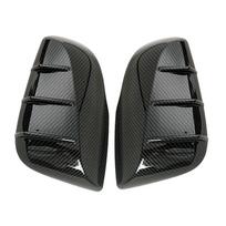 Skirta Toyota RAV4 RAV 4 XA50 automobilio galinio vaizdo veidrodėlio šoninio formavimo dangtelio apdailai ABS anglies pluošto Carbon Fibre Style
