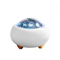 220ml Cool Mist Maker Air Humidifier Aroma Essential Oil Diffuser With 7 Colour Changing Led Lights For Office Home Gift White white