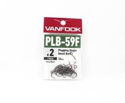 Vanfook PLB-59F Plugging Single Hook Small Barb Size 2 (9139)