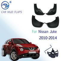 Priekiniai galiniai automobilio purvasaugiai, skirti Nissan Juke 2010-2014 F15 purvasaugiai purvasaugiai purvasaugiai, sparnai 2011 2012 m. 2010-2014 gray