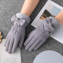 Great Lady Mittens Plush Full Fingers Outdoor Gloves