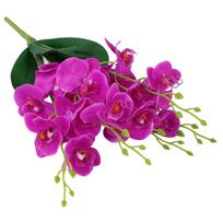 Dirbtinė puokštė Dirbtinės gėlės Dirbtinės drugelių orchidėjos violetinė