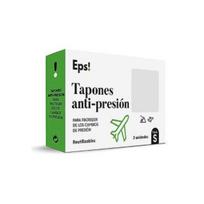 Eps anti-slėginiai ausų kištukai, dydis S 2 vnt white