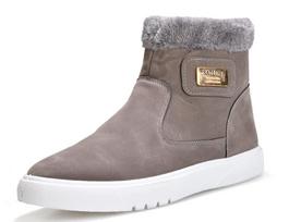 Aukštos kokybės Est Fashion Žieminiai Vyriški Batai Laisvalaikiai Sniego Batai Žieminiai Vyriški Batai Odiniai Vyriški Šilti Žieminiai Sneakers 39