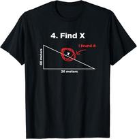 Find I Found It Math Design Best Unisex T-shirt XXXXL black