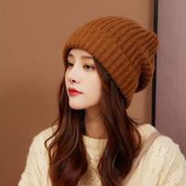 Outdoor Acrylic Fibers Hat Comfortable Caps Warm Hat Wind- Proof Caps one average size brown