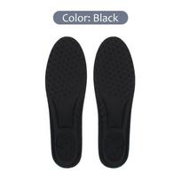 Nr.8 1Pora Nauji Memory Foam sportiniai vidpadžiai batams Padas Ortopedinis Minkštas Amortizacinis Arkos atraminis vidpadis pėdoms Vyras Moterims EU35-40 juoda