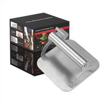 Non-stick Burger Press with Ergonomic Handle Food-grade Stainless Steel Burger Press  Bacon Sausage sidabras