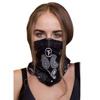 Moteriškas BW2 TotalFit šalikas Juodai baltas (06399776) black