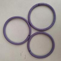 Mergaitėms 3 vnt. Plaukų virvė plaukų segtukas Moteriška galvos priedai Moteriška plaukų virvė A0208 3PCS violetinė