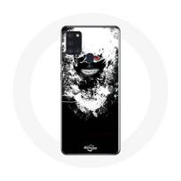 Case - maniacase - Samsung Galaxy A21S - Anime Tokyo Ghoul - Protection - Soft juoda