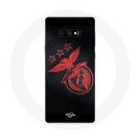 Coque Samsung Galaxy Note 9 slb benfica fond noir juoda