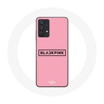 Dėklas - Blackpink - Samsung Galaxy A32 5G - Minkštas - Rožinis - K-pop logotipas rožinė