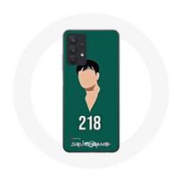 Coque pour Samsung Galaxy A32 5G Squid Game Cho Sang woo numéro 218