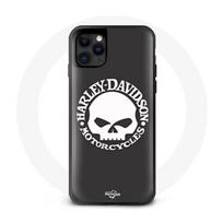 Dėklas - Maniacase - Iphone 12 Pro Max - Juodas - Minkštas - Harley Davidson juoda