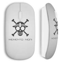 Souris Sans Fil Manga One Piece Tete De Mort White