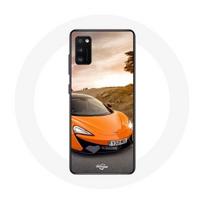 Case - McLaren - Samsung Galaxy A41 - Orange - Soft - Sporty oranžinė