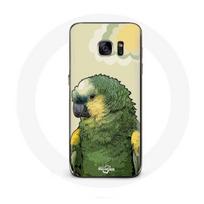 Coque Samsung Galaxy S7 Amazone Perroquets Vert