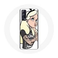 Coque Vivo Y72 Alice Princesse tatouée