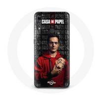 Dėklas Huawei P30 Lite - Popieriaus namai - Berlyno kaukė - Lankstus - Juodas - Unisex