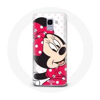 Coque pour Samsung Galaxy A6 2018 Minnie Mouse Dessin animé mignon