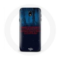 Coque pour Samsung Galaxy J7 2017 Stranger Things logo de la saison 2