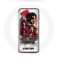 Coque pour Samsung Galaxy S9 plus La Casa De Papel affiche art