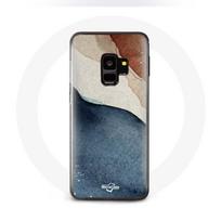 Coque pour Samsung Galaxy S9 plus fond de texture abstraite