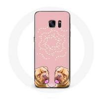 Coque pour samsung galaxy S6 edge Dogue de Bordeaux symétrique photo
