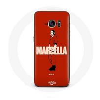 Coque pour Samsung Galaxy S6 Edge La casa de papel Marsella dessin