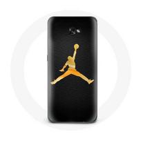 Coque pour Samsung Galaxy A5 Air Michael Jordan logo jaune