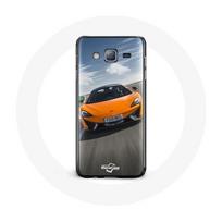 Coque pour Samsung Galaxy J7 Formule 1 McLaren Orange