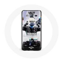 Coque pour Samsung Galaxy J5 Formule 1 Valtteri Bottas Pilote de F1 Noir