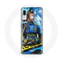 Coque pour Samsung Galaxy A40 Formule 1 Fernando Alonso champion du monde de F1