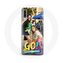 Coque pour Samsung Galaxy A70 Poursuis Tes Rêves Mía Cáceres et Zoe Caletián