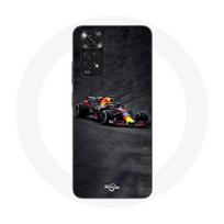 Coque pour Xiaomi Redmi Note 11S Formule 1 Max Verstappen F1 noir rouge et jaune juoda