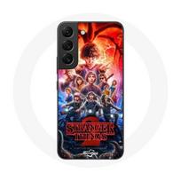 Coque pour Samsung Galaxy S21 FE Stranger Things Affiche Saison 2