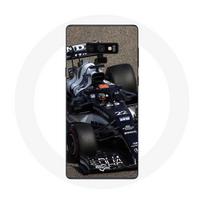 Coque pour Samsung Galaxy Note 9 Formule 1 Yuki Tsunoda pilote automobile de F1 Bleu