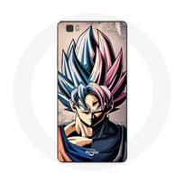 Coque pour Huawei P8 Manga Anime Dragon Ball Multicolore