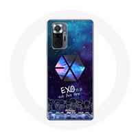 Coque pour Xiaomi Redmi Note 10 Pro Exo Groupe K-pop Logo we are one