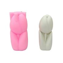 Tulips Shaped Wax Mould Flower Theme Silicone Casting Mold Colorful Molds Accessory Gifts for DIY Enthusiasts B