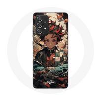 Case - Maniacase - Samsung Galaxy A52s 5G - Demon Slayer Tanjiro - Flexible - Unisex