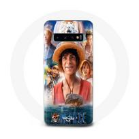 Coque pour Samsung Galaxy S10 One Piece Luffy Affiche Personnages Art Saison 1 - Maniacase