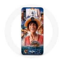 Case - Maniacase - Huawei P30 Lite - One Piece Luffy - Soft - Black