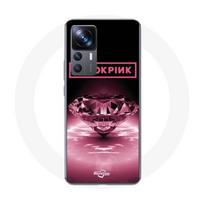 Case - Maniacase - Xiaomi 12T Pro - Black - Pink - Kpop Logo rožinė