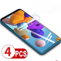 4 vnt. hidrogelio plėvelė, skirta Samsung Galaxy A21s A21 A71 4G 5G UW A11 Samsun Sansung Galaxi A 71 21 s 11 21s 5 4 G ekrano apsaugai For Samsung A11 gryna