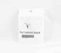 Fuji T-LKWSG Size 8 Rod Guide SIC Titanium Frame x 1 (8699) white