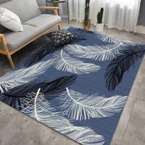 Modernus Paprastas Svetainės Arbatos Stalas Kilimu Padengtas Nordic Stiliaus Miegamojo Langas Kilimas Durų Kilimėlis 40*60CM gray