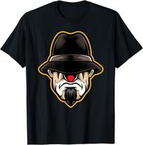 Helovino Baisus Klounas Cholo Marškinėliai Gangsterio Unisex Marškinėliai XXXXL black