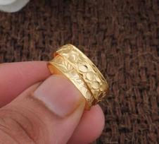 Spinner Band rankų darbo dizainerio žiedas, Bohemian žiedas, Spinner žiedas, unikali dovana, geltono aukso žiedas, 925 sterlingų sidabras 6